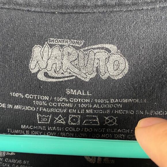 VTG Naruto Sasuke Shonen Jump Tee Shirt Youth Boys Size Small Y2K - Picture 4 of 7
